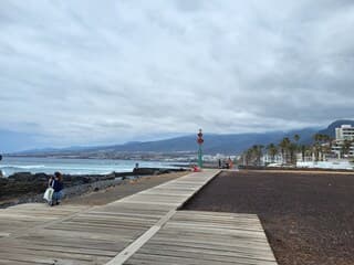 Bewolkte dag op Tenerife