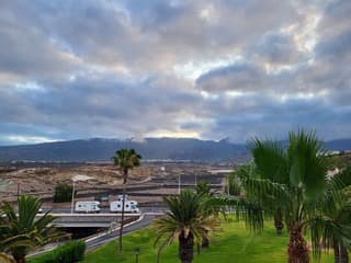 Bewolkte start van de dag Tenerife