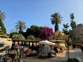 Warm op Rhodos 