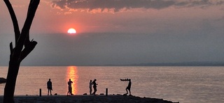 19.59 uur zonsondergang 