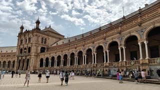 Temperatuur in Sevilla gedaald naar een heerlijk 27 graden 