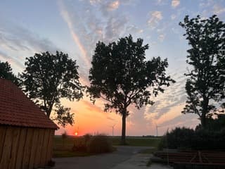 Zonsondergang in Slootdorp