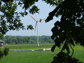 Niet veel wind vandaag.