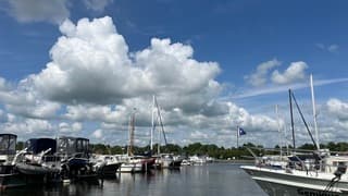 Haventje bij Heerenveen 