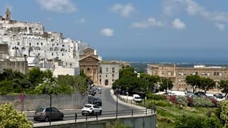 Ustini, Puglia Italië wordt gespaard van de onweer!
