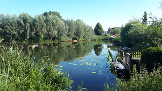 zonnig blauwe lucht