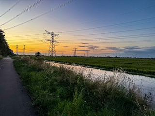 Helder blauwe lucht