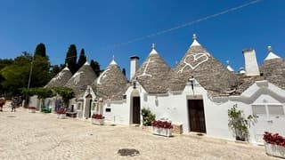 Trulli, Alberobello Italië 