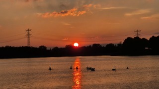 Fraaie Zonsondergang bij De Kraaijenbergse Plassen 