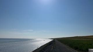 Al heel warm in de ochtend.