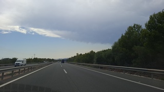 Een donkere wolk vanmiddag 