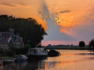 Zonsondergang 