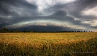 Shelfcloud boven Drenthe!