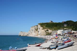 Veel zon in Normandië