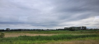 Bewolkt met regenbui 