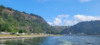 Mooi weer op de Camping 