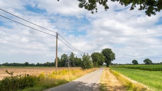 Prima weer om door de grensregio te fietsen