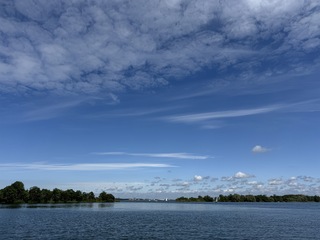 Mooie bewolking bij het Hooft