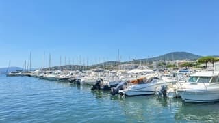 Prachtig weer in Sainte-Maxime, Zuid-Frankrijk 