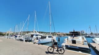 Prachtig weer in Sainte-Maxime, Zuid-Frankrijk 