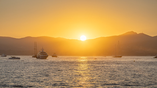 Zonsondergang Saint-Tropez