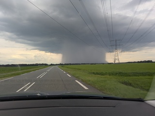 Lokale regenbui