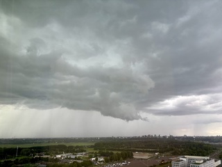 Wolken boven Amsterdam