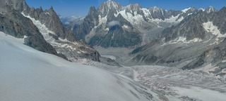 Gletser van de Mont Blanc