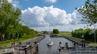 Mooie zomerse dag met soms een buitje