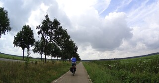 Even breekt de zon en klein beetje door vanochtend.