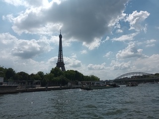 Eifeltoren vanaf boot