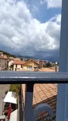 Timelapse van een dreigende lucht in Mandelieu La Napoule