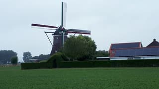 molen regenachtig weer