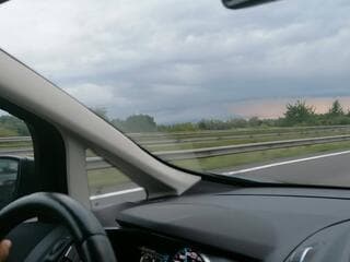 ufo wolk gezien op de snelweg