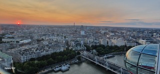 Sunset over Londen 