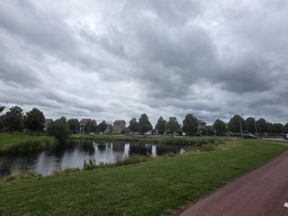 Bewolking boven zeeland
