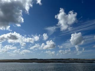 Windveren boven haven Vlieland