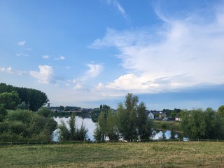 Naderende regenbui