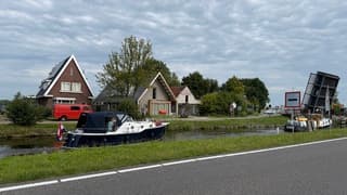 Bewolking in het noorden van het land