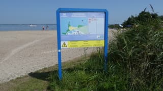 Een negatief zwemadvies 