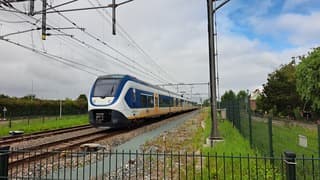 Veel bewolking en een klein stukje blauw 