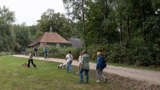 Vandaag veel bewolking maar aangenaam weer voor een wandeling