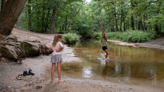 De kinderen konden nog een keer genieten voordat ze morgen weer naar school gaan