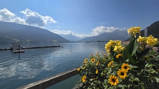 Zell am See.... uiteraard aan het meer. Mooie dag vandaag