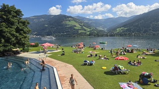 Zell am See.... Mooie dag vandaag voor aan het meer