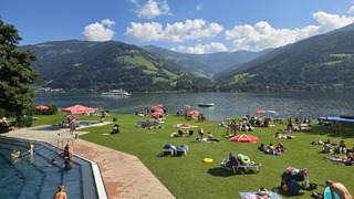 Zell am See.... Mooie dag vandaag voor aan het meer