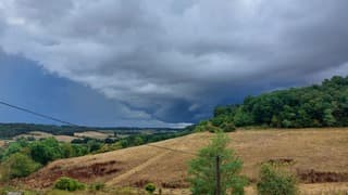 onweer in de dordogne