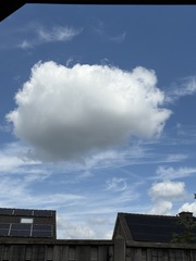 Prachtige wolk