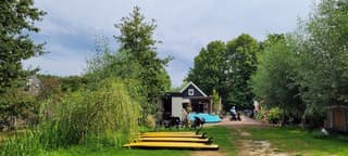 Nog even op het terras 