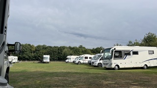 Geen zon, maar toch warm.